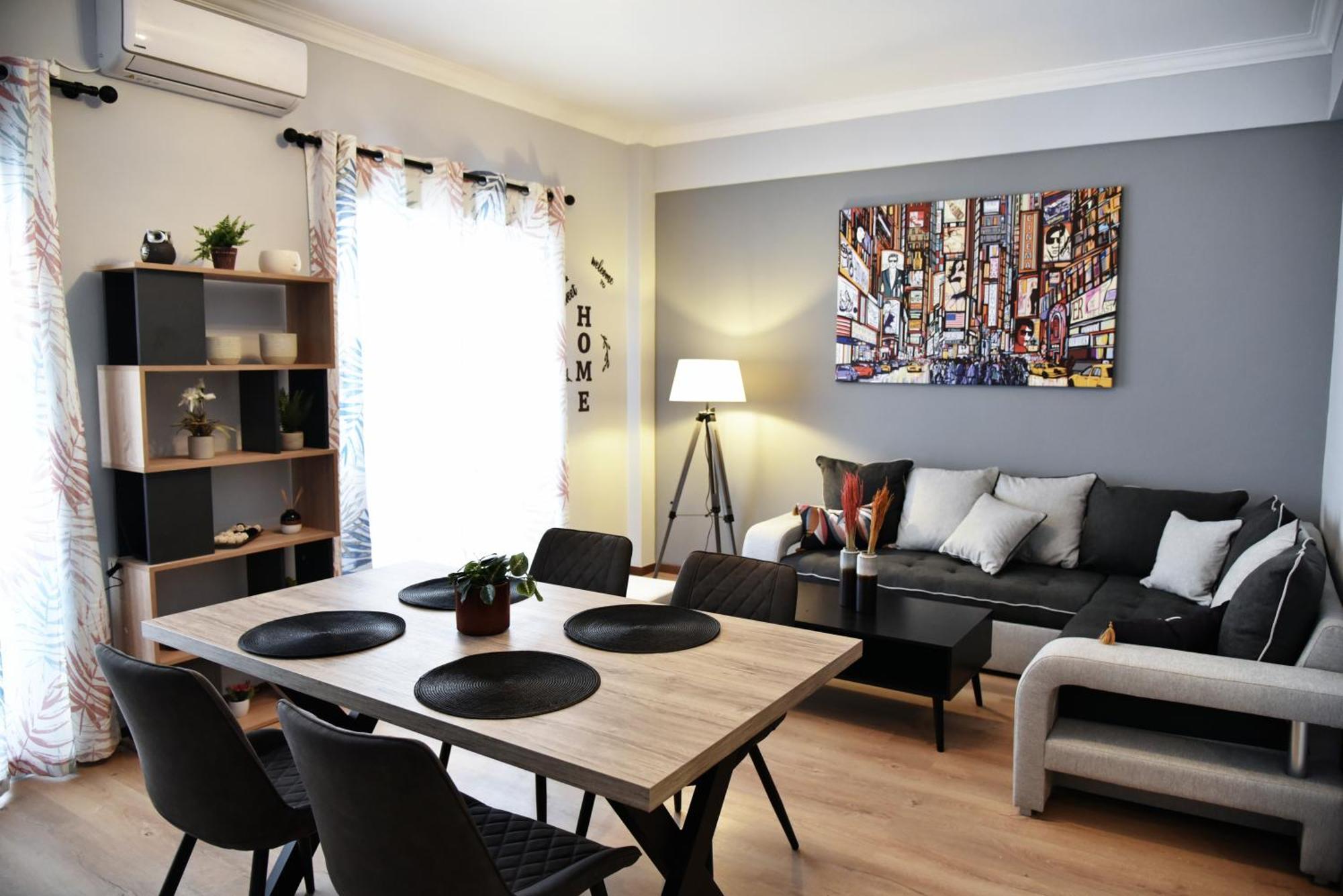 Апартаменты Kipseli New Modern & Cozy 65Tv Netflix Афины Экстерьер фото